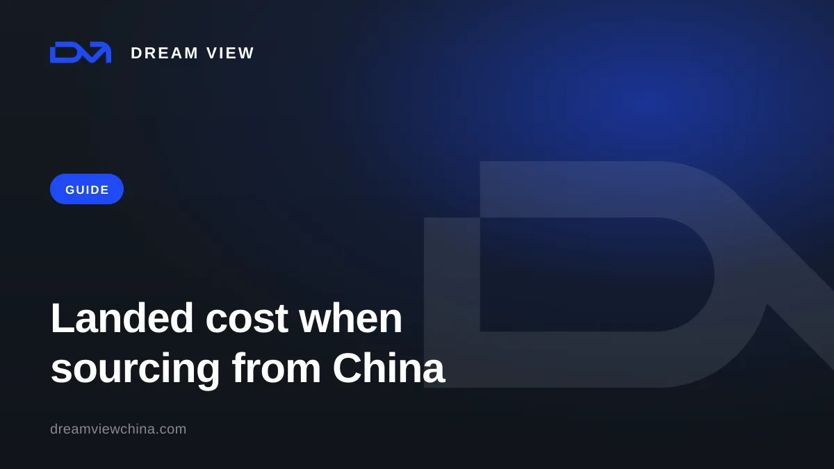 How to calculate the profitability of sourcing from China — Dream View