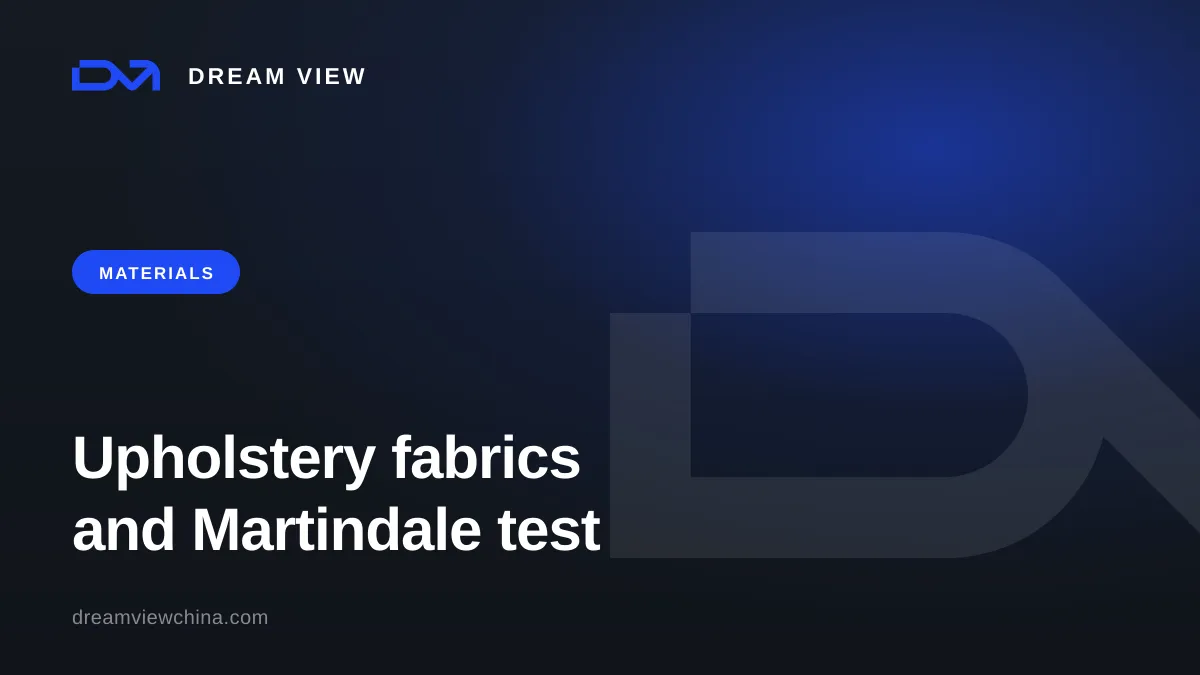 Upholstery fabrics: types and Martindale durability ratings — Dream View