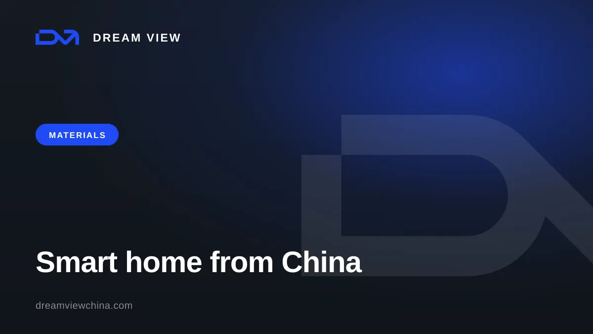 Smart home from China: protocols, hubs, electrical fittings for a villa or hotel — Dream View