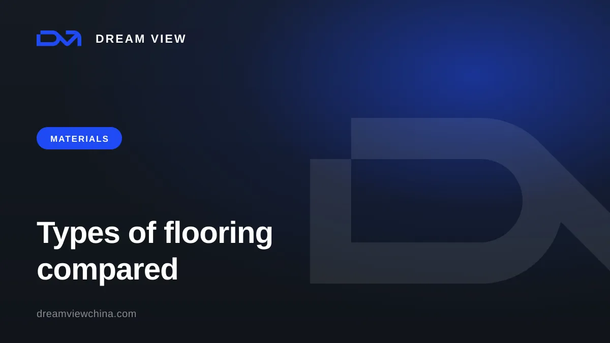 Types of flooring: comparison for apartments and commercial projects — Dream View