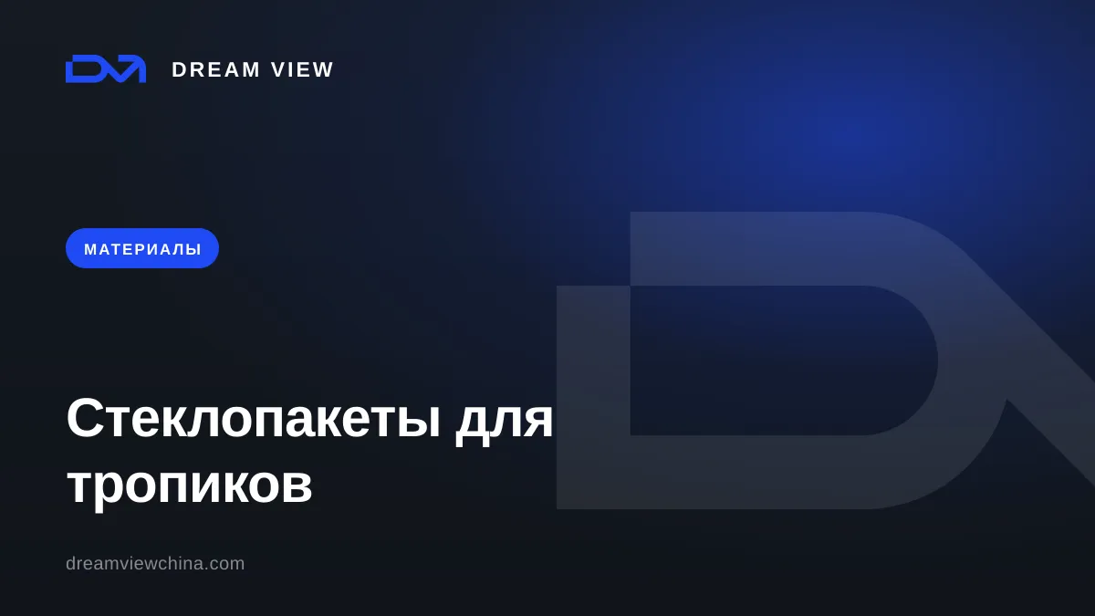 Стеклопакеты и солнцезащитное стекло для тропического климата — Dream View