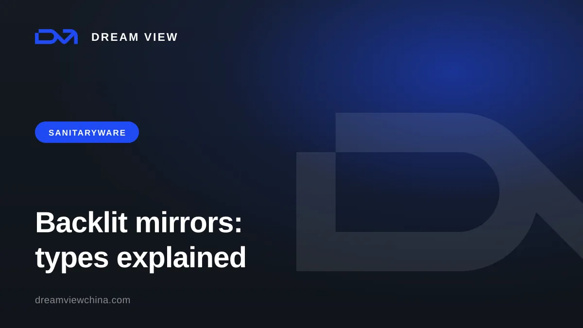 Backlit mirror types: IP rating and moisture resistance — Dream View