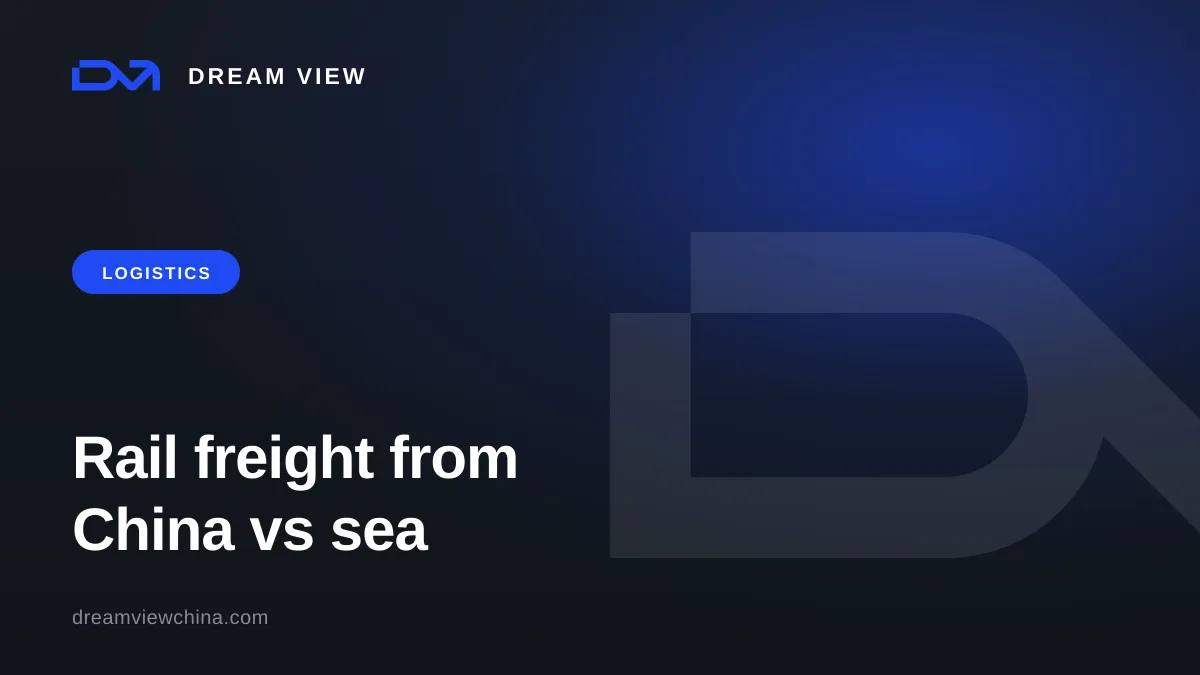 Rail freight from China: transit times and choosing between rail and sea — Dream View